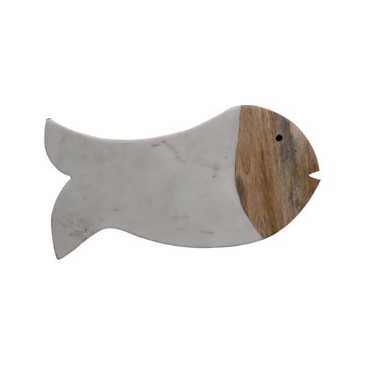 Marble Fish Chopping Board