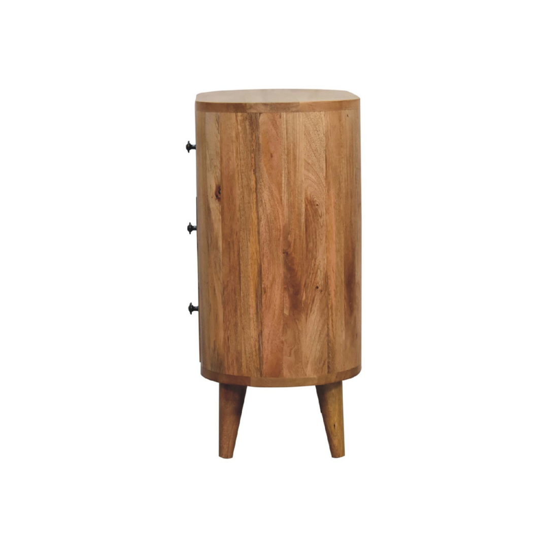 Mini Oak Style Cabinet