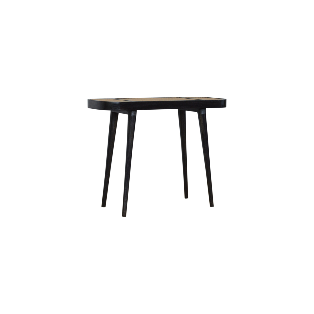 Larissa Carbon Black Console Table