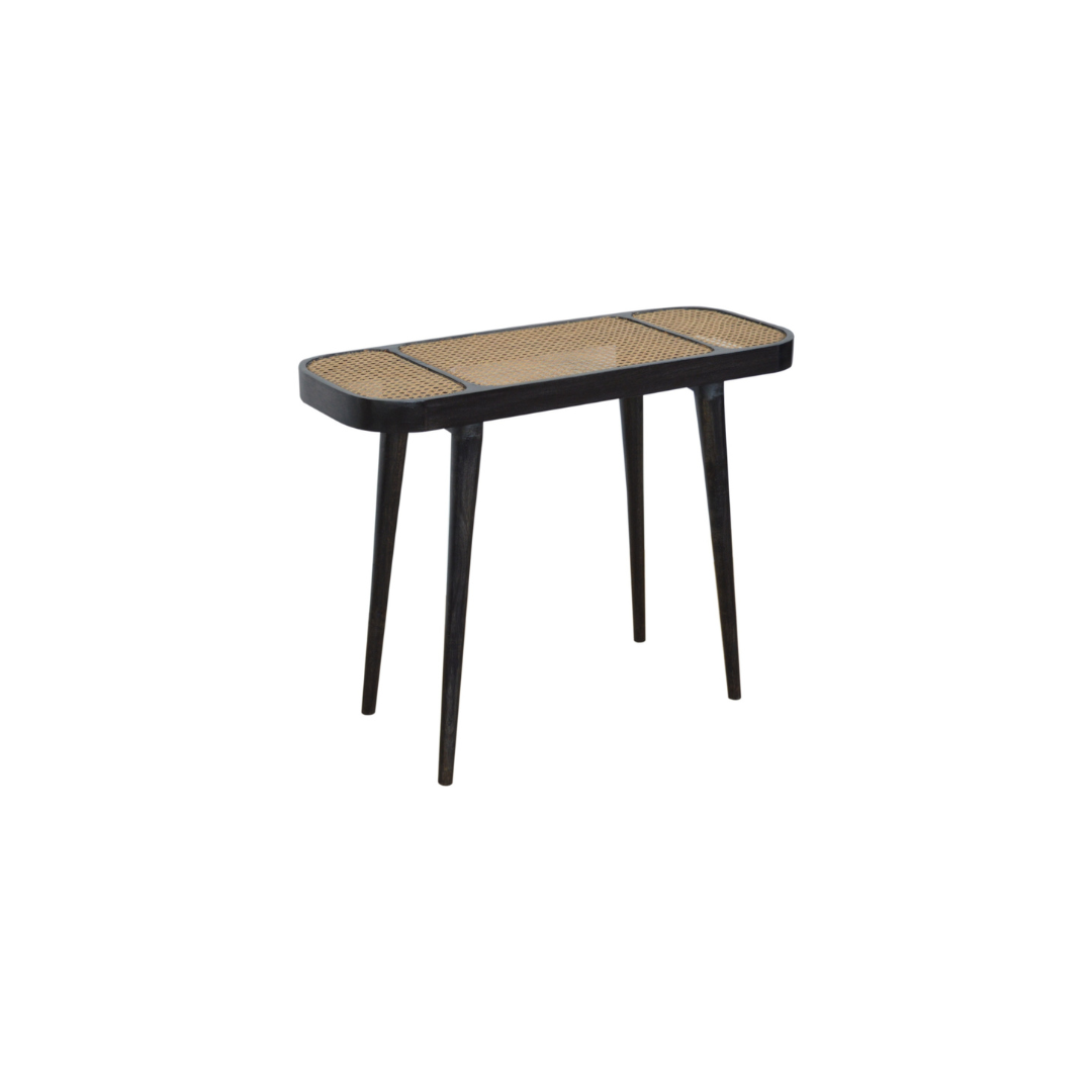 Larissa Carbon Black Console Table