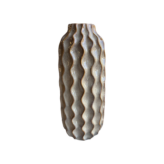 Sabbia Collection Tall Wave Vase