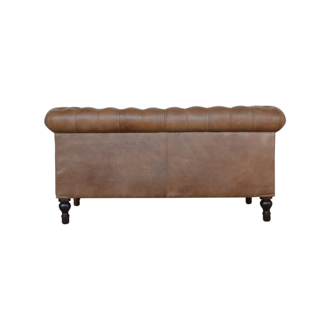 Buffalo Leather Chesterfield
