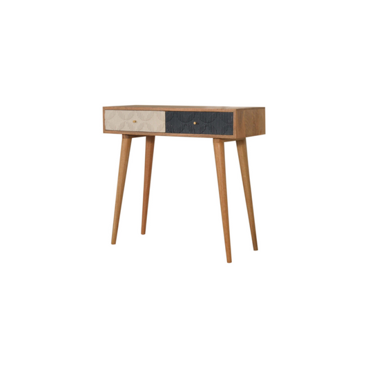 Milan Navy and White Console