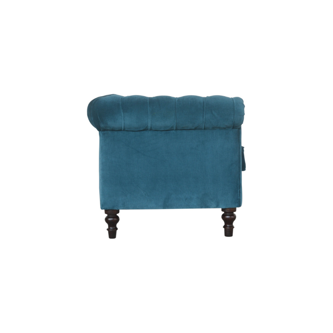 Teal Chesterfield Sofa