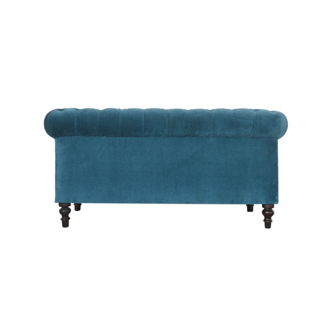Teal Chesterfield Sofa
