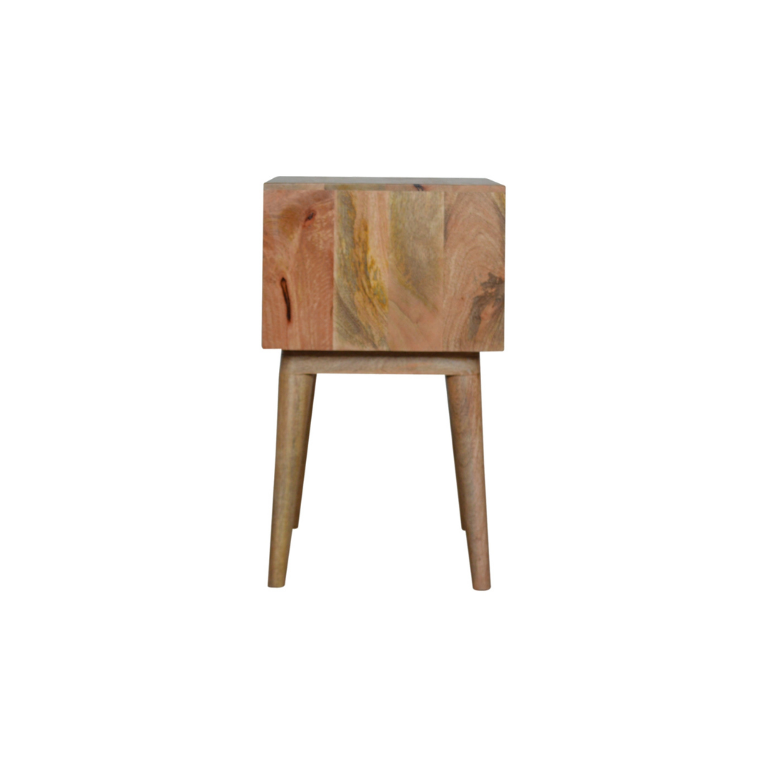 Capsule Carved Bedside