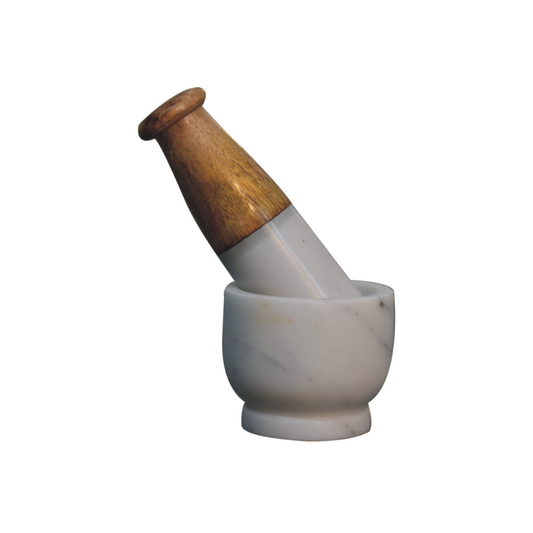 Small Marble Pestle and Mortar