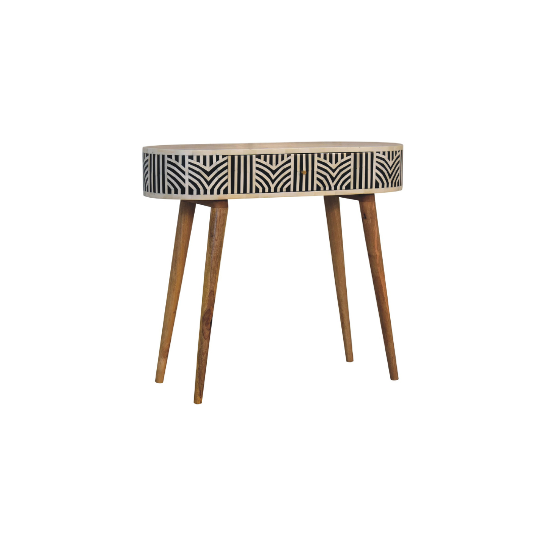 Edessa Bone Inlay Console Table