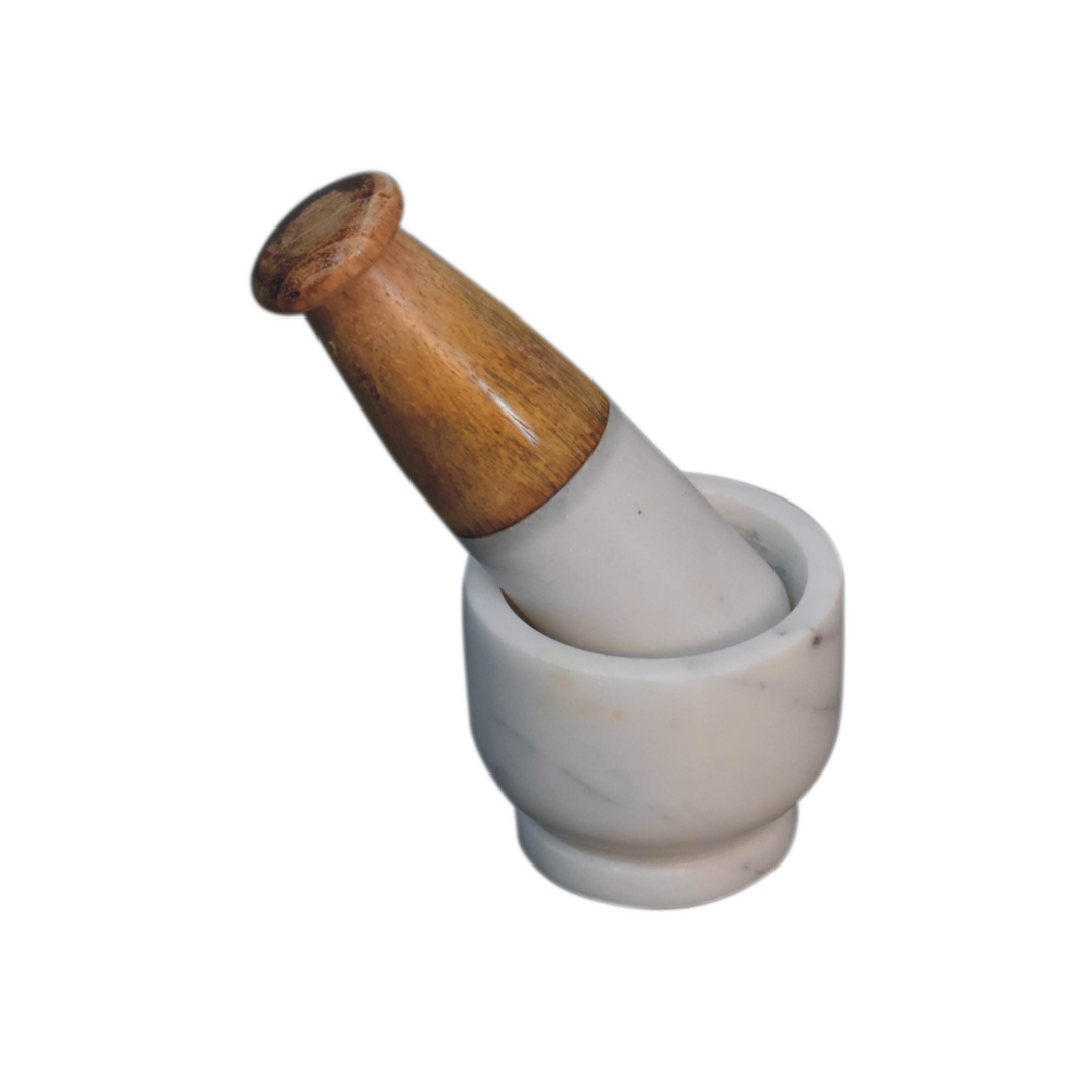 Small Marble Pestle and Mortar