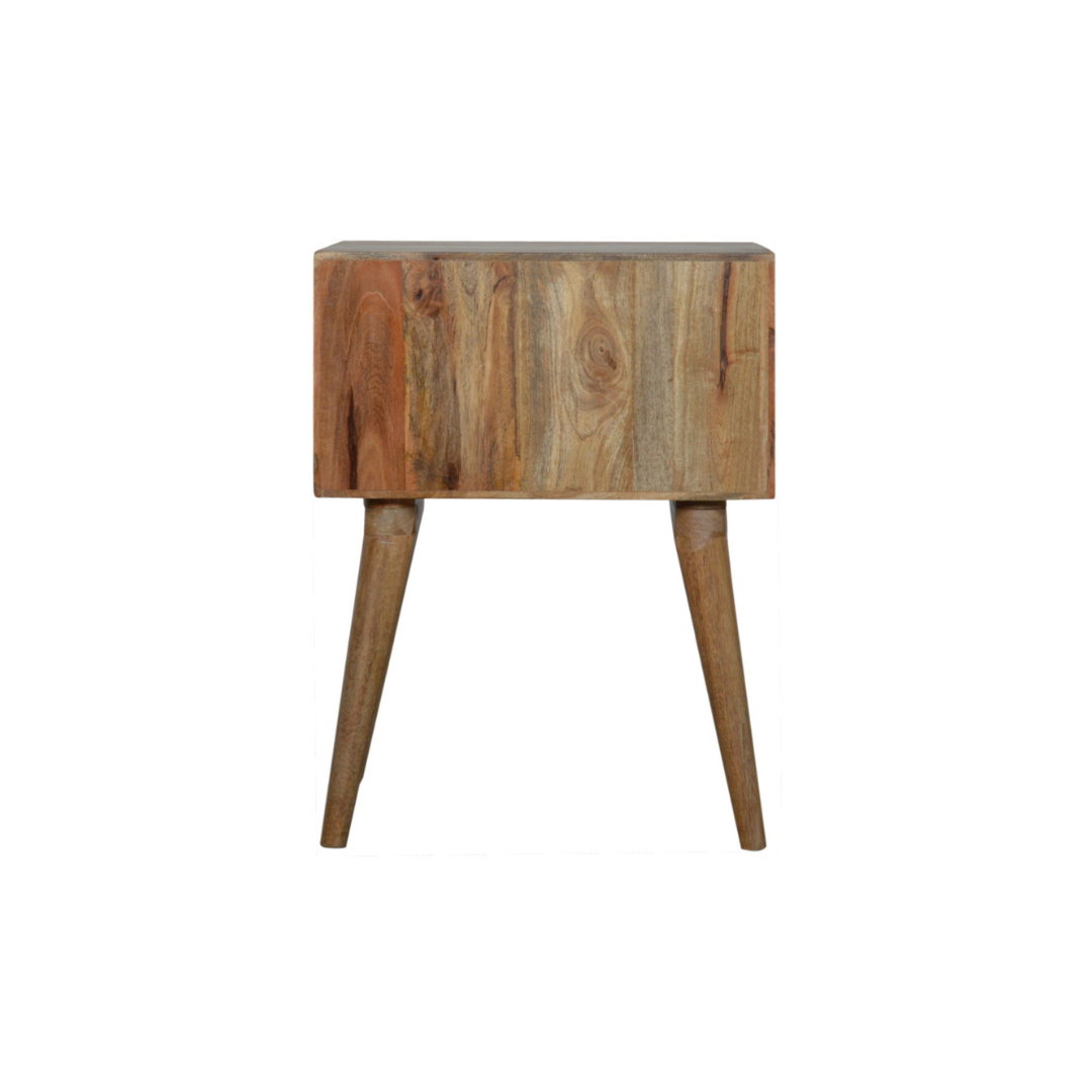 Capsule Carved Bedside