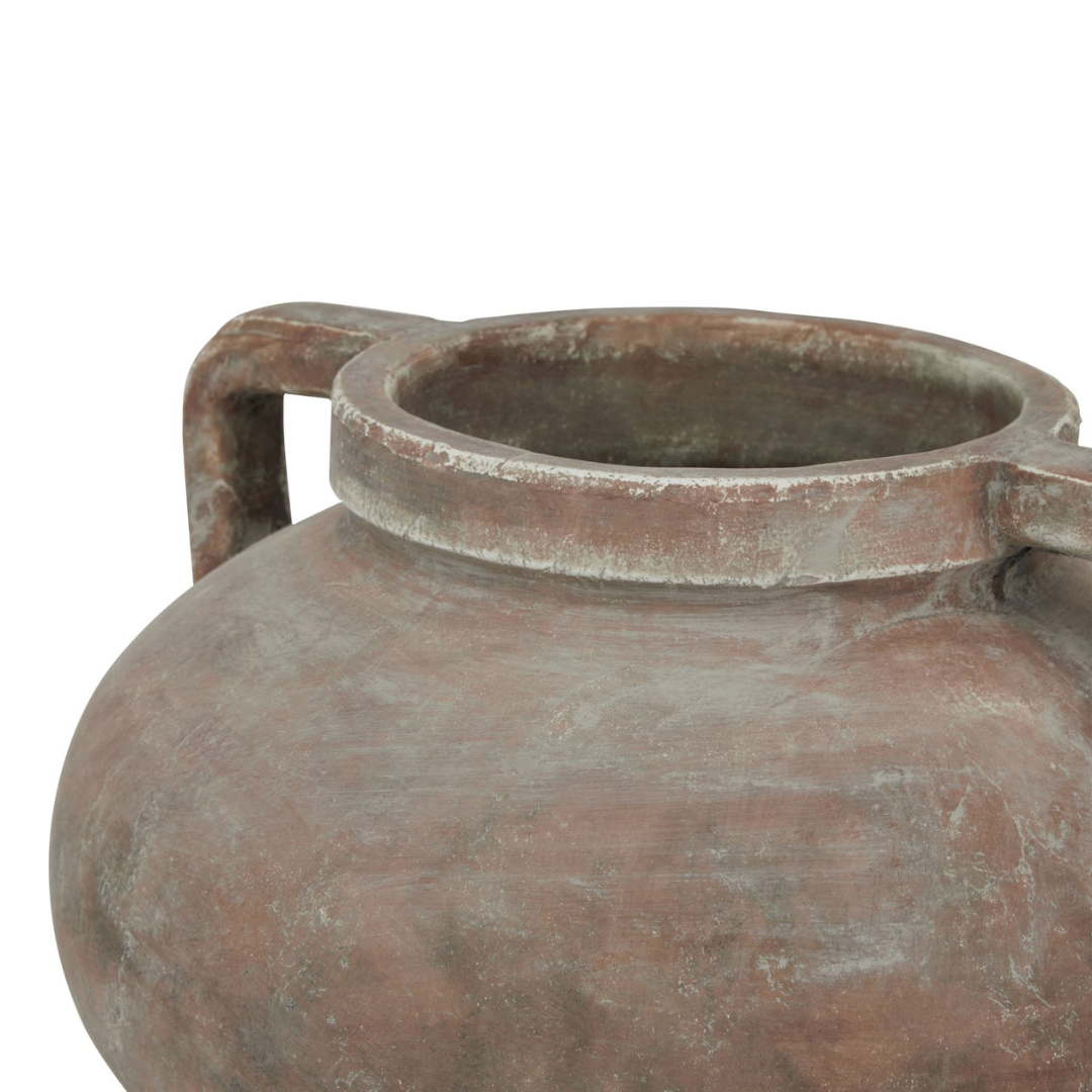 Siena Brown Large Pelike Pot