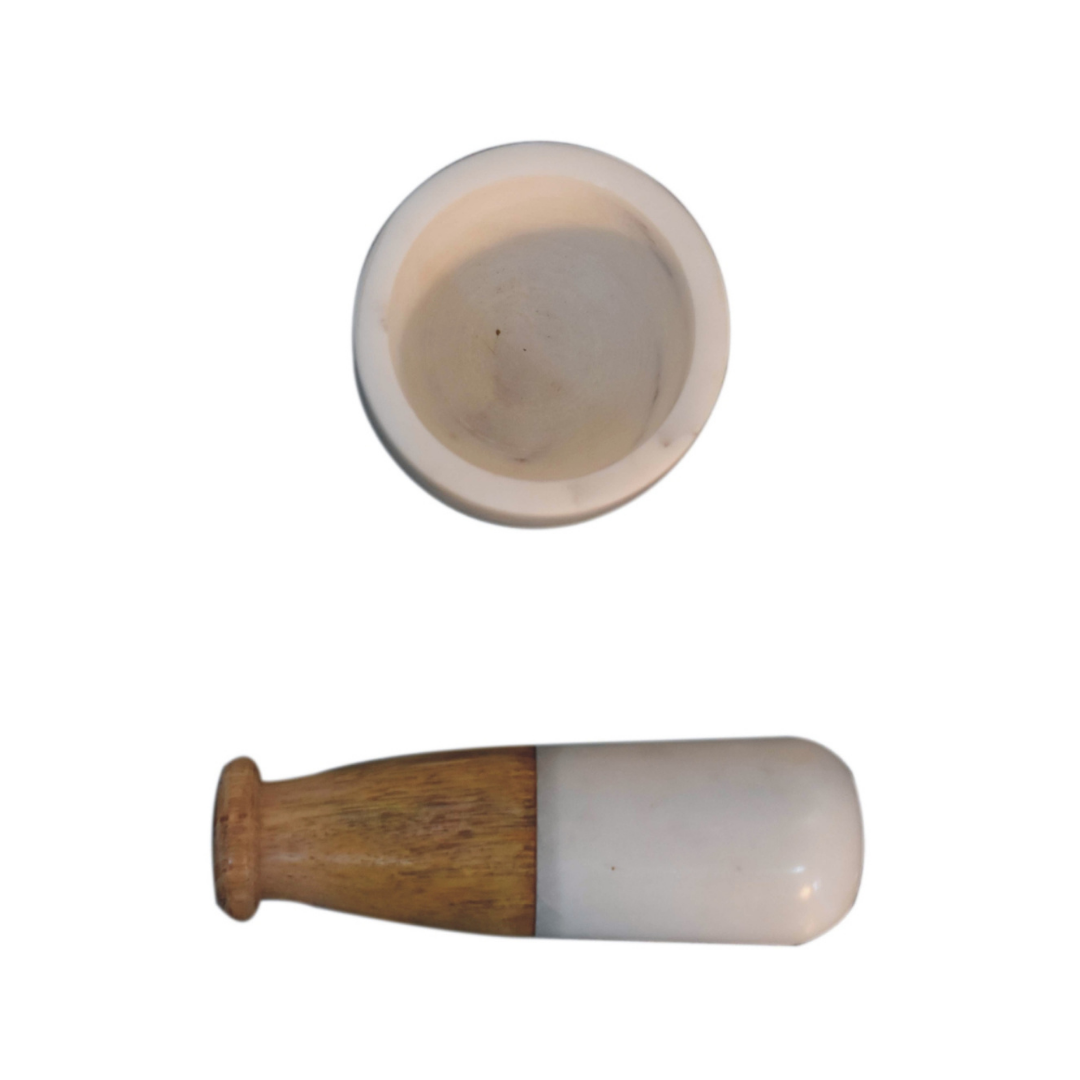 Small Marble Pestle and Mortar