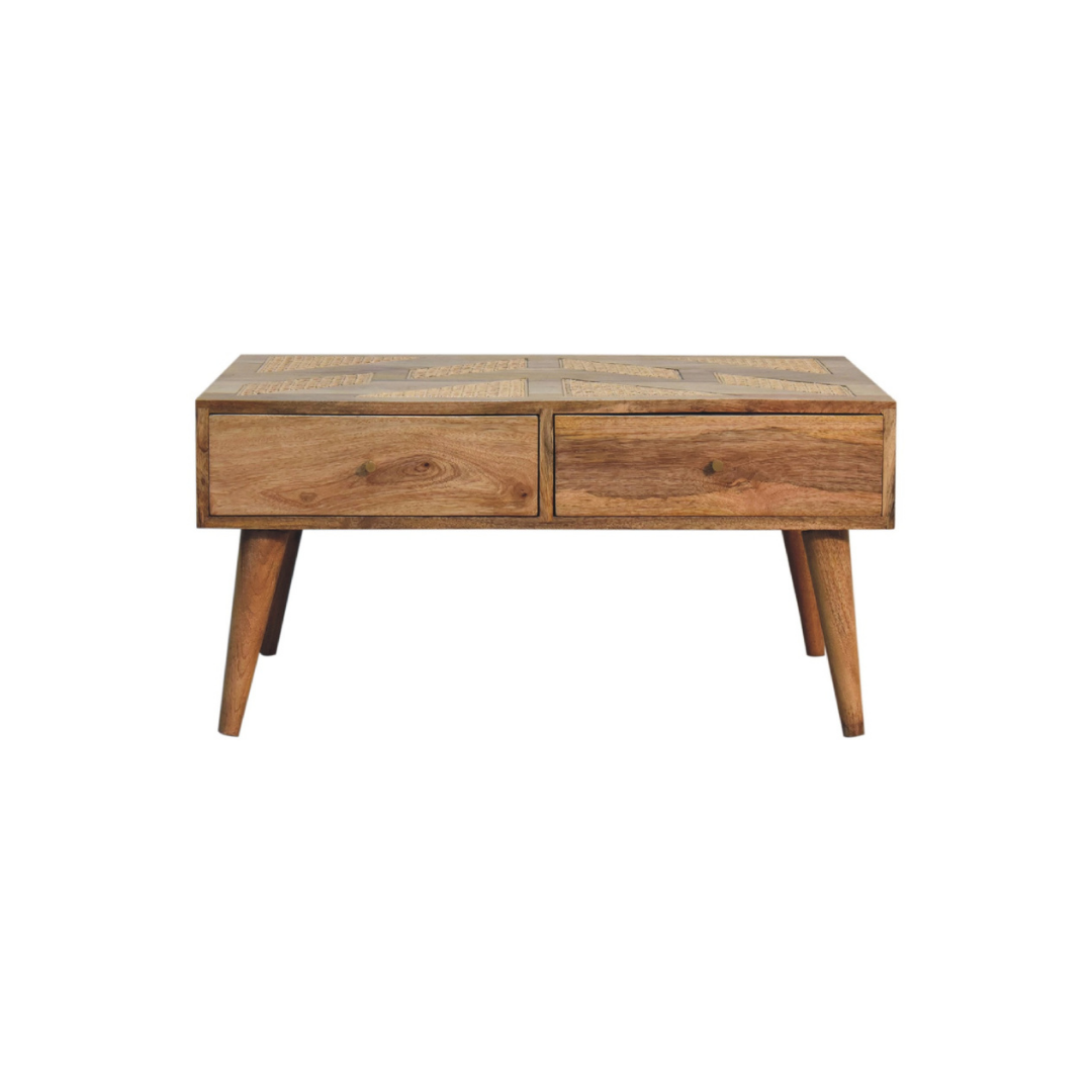 Woven Aztec Coffee Table