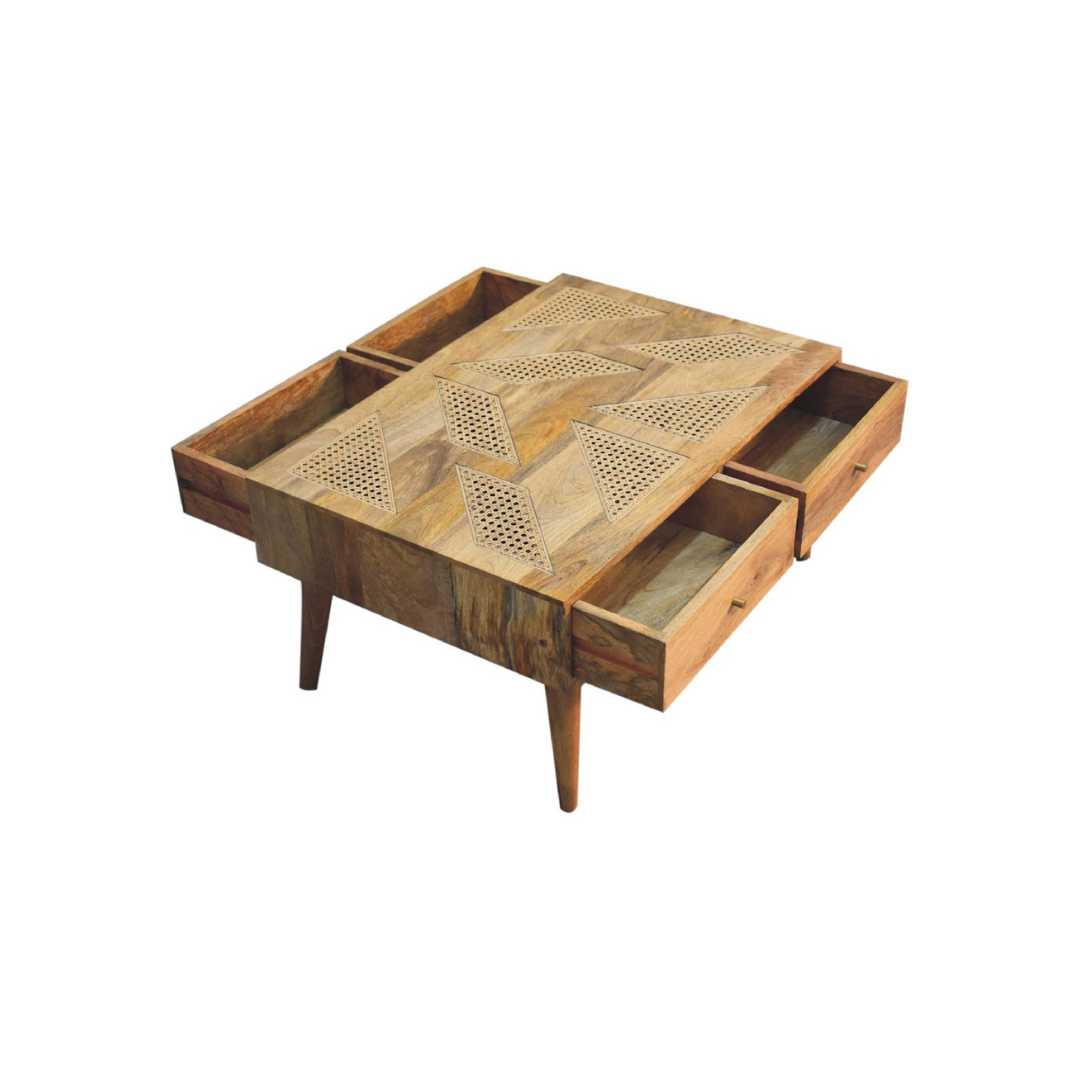 Woven Aztec Coffee Table