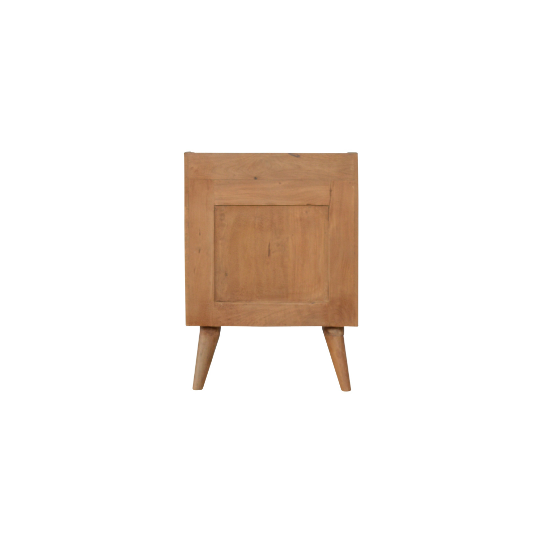 White Painted Bedside Table