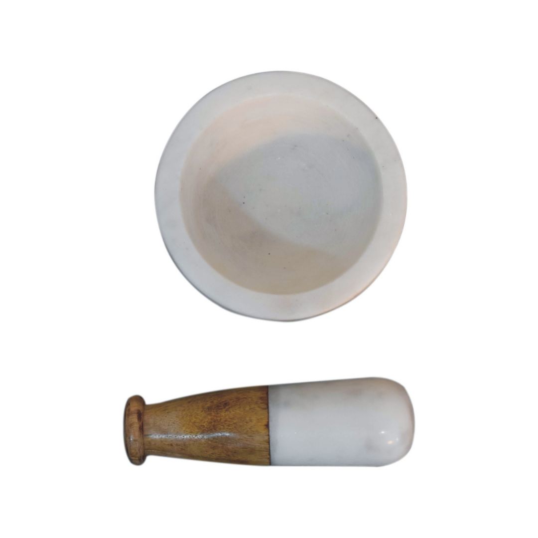 Large Marble Pestle & Mortar