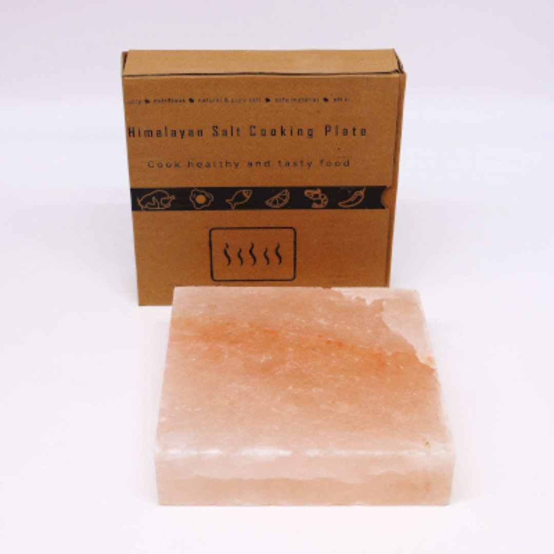 Square Himalayan Salt Cooking Plate