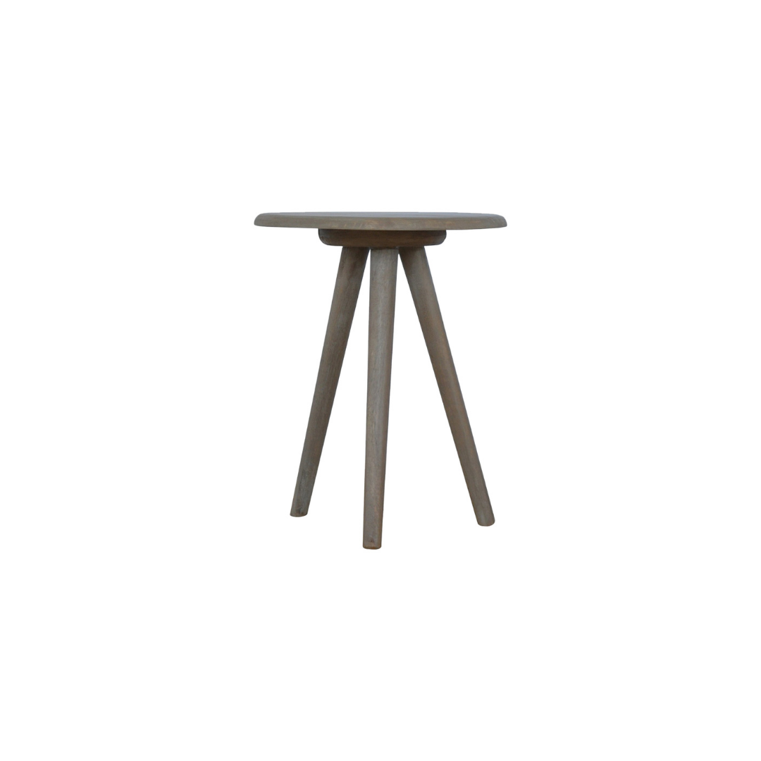Lulu Round Tripod End Table