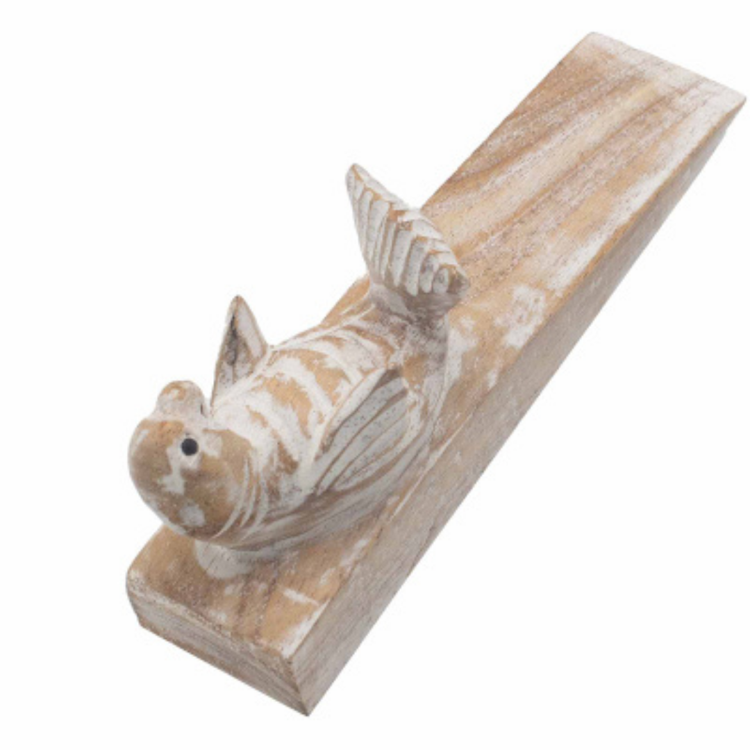 Hand Carved Doorstop - Baby Seal