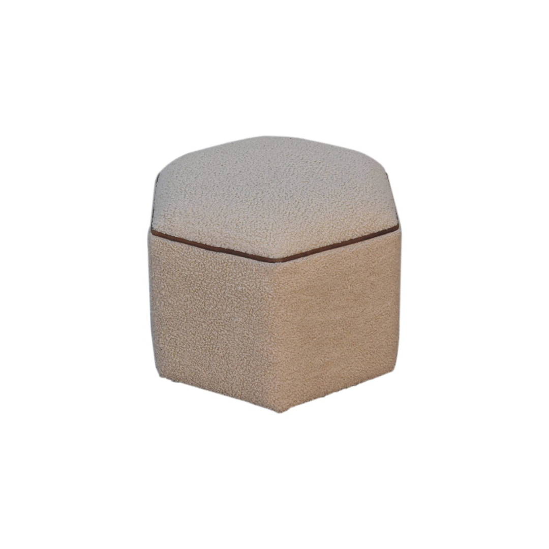 Serenity Hexagonal Footstool