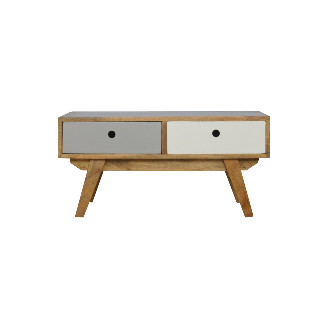 Two Tone Painted Coffee Table