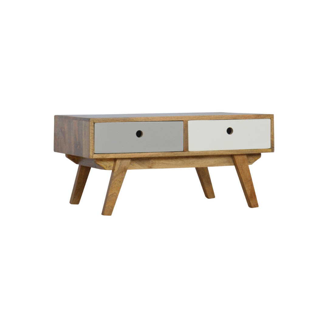 Two Tone Painted Coffee Table
