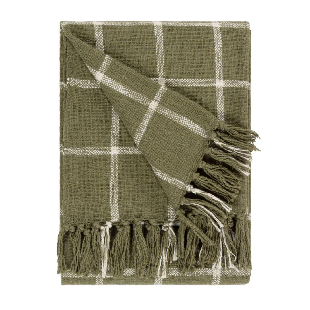 Beni Throw Moss/Natural