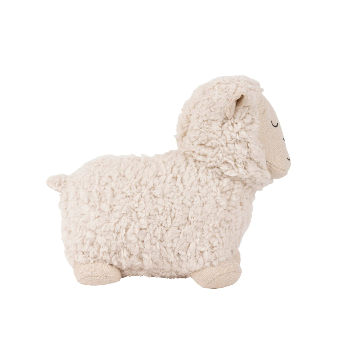 Sheep Shearling Fleece Door Stop