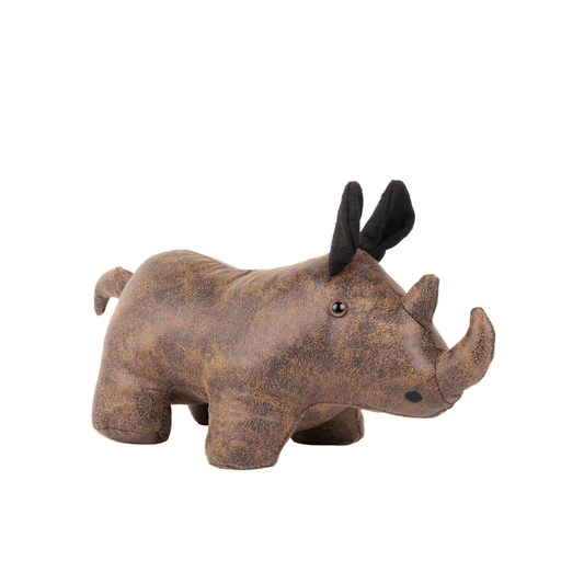Rhino Faux Leather Door Stop