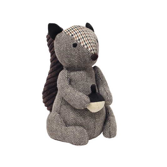 Squirrel Herringbone Door Stop
