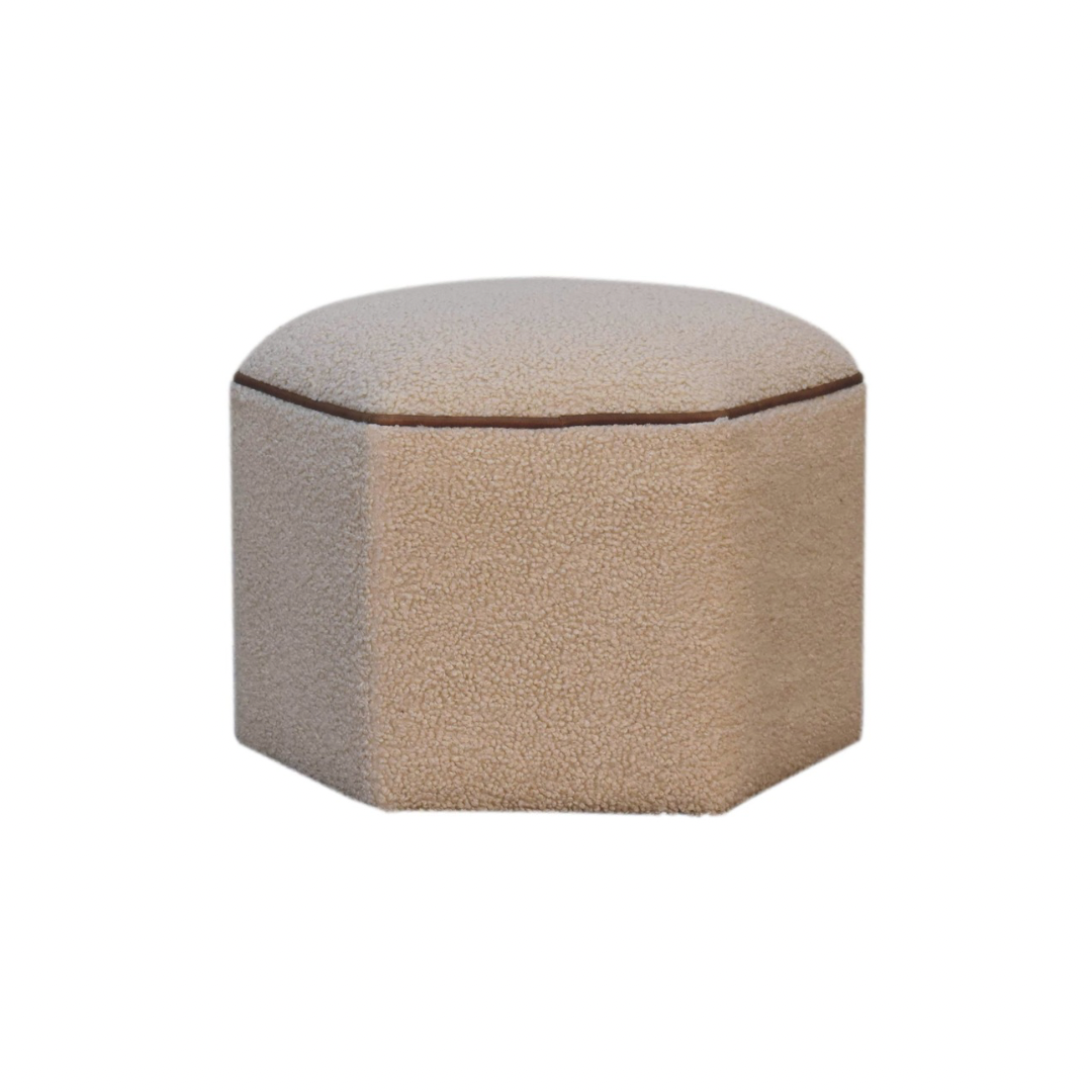Serenity Hexagonal Footstool