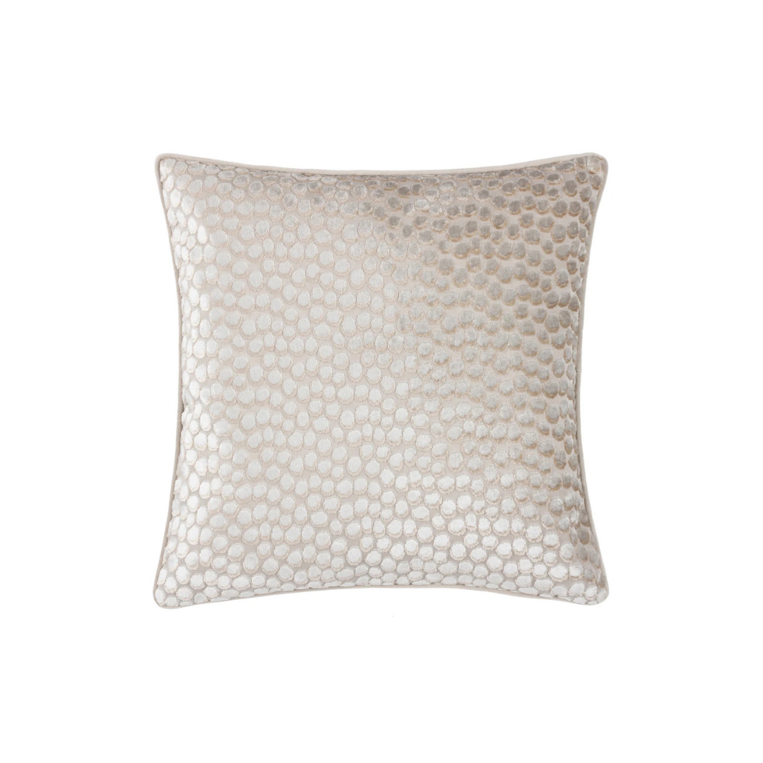 Moonbeam Velvet Piped Cushion Cover