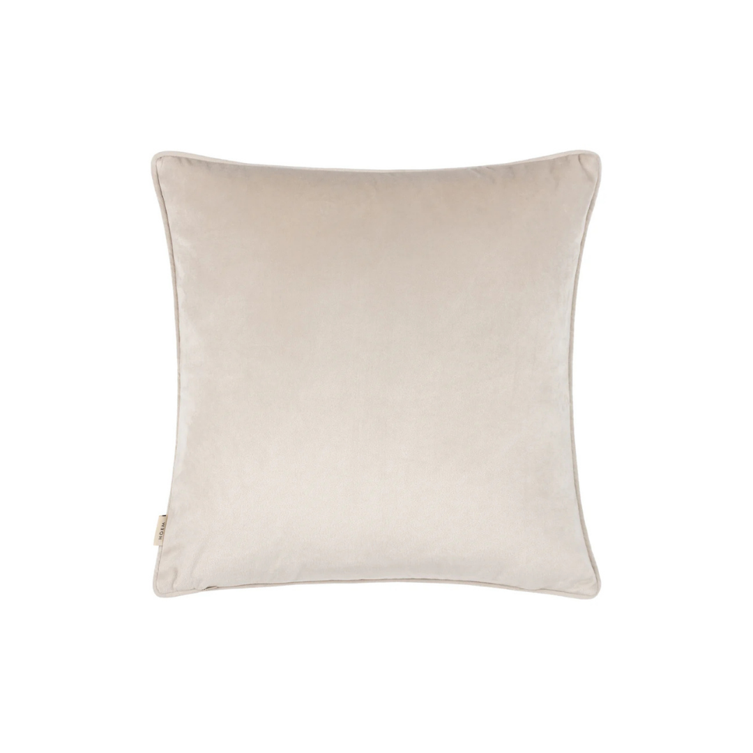Moonbeam Velvet Piped Cushion Cover