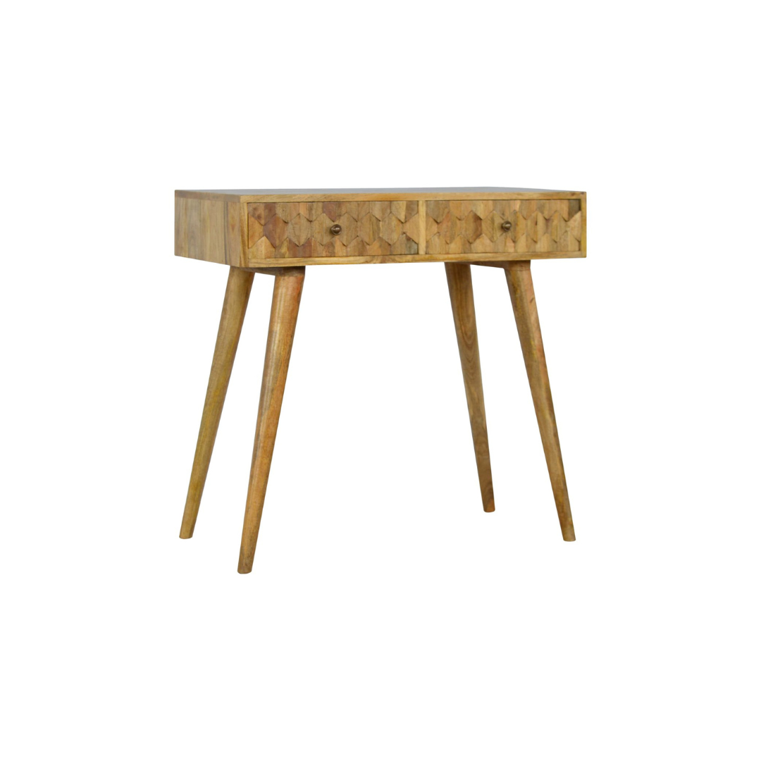 Pineapple Carved Console Table