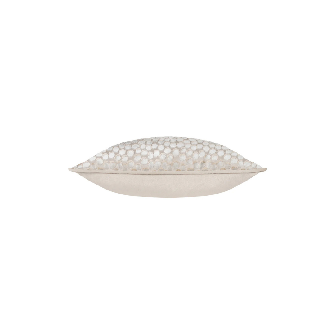 Moonbeam Velvet Piped Cushion Cover
