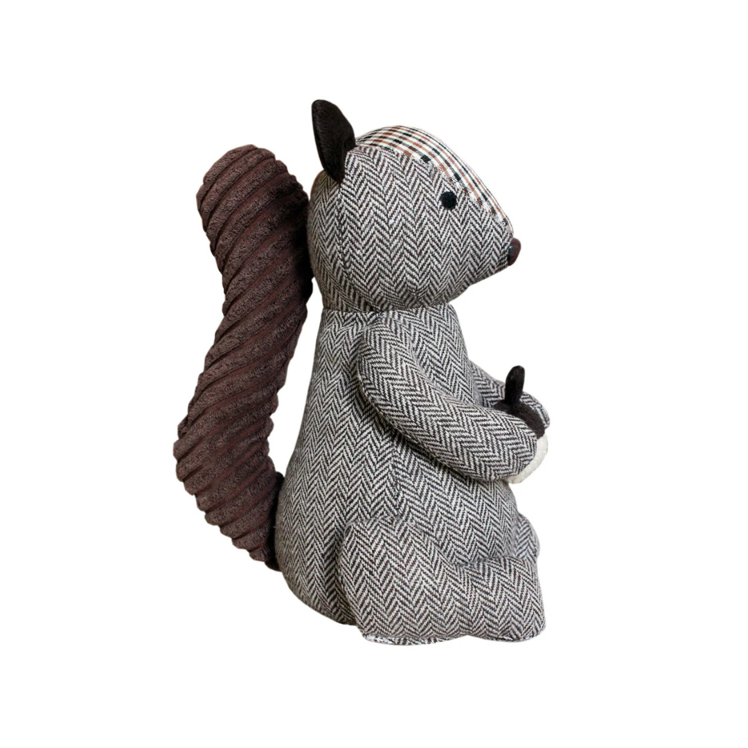 Squirrel Herringbone Door Stop