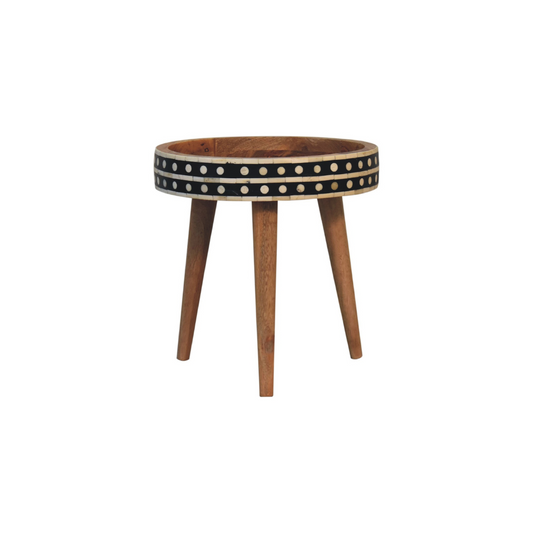 Mini Pattern Nordic End Table