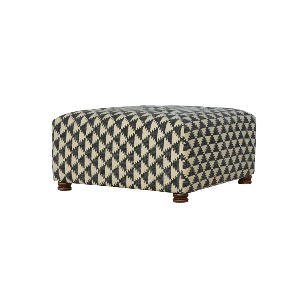 Jute Occasional Footstool