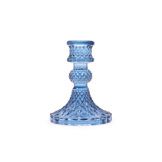 Royal Blue Vintage Dinner Candle Holders