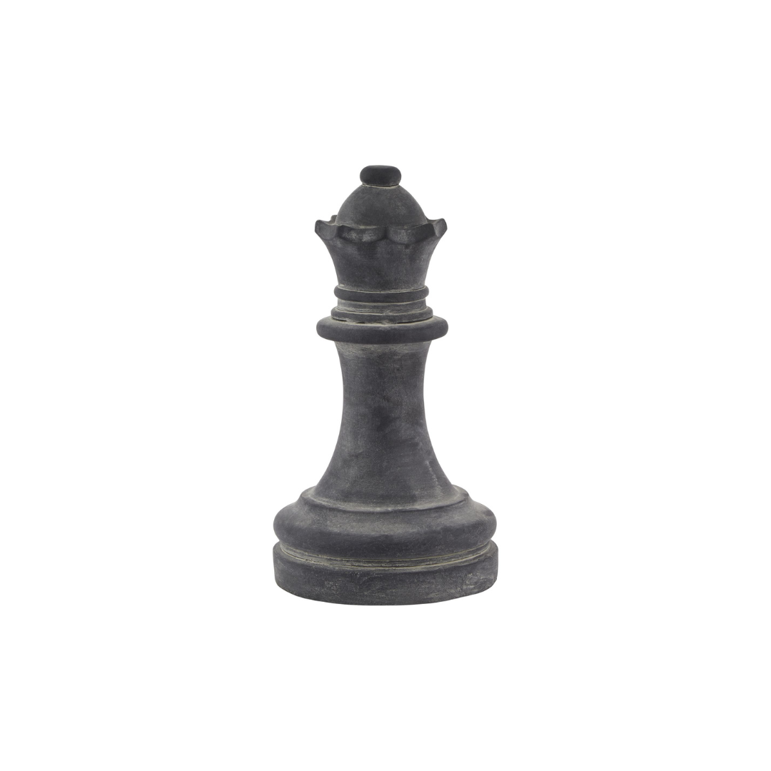 Amalfi Grey King Chess Piece