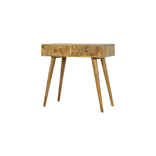 Pineapple Carved Console Table