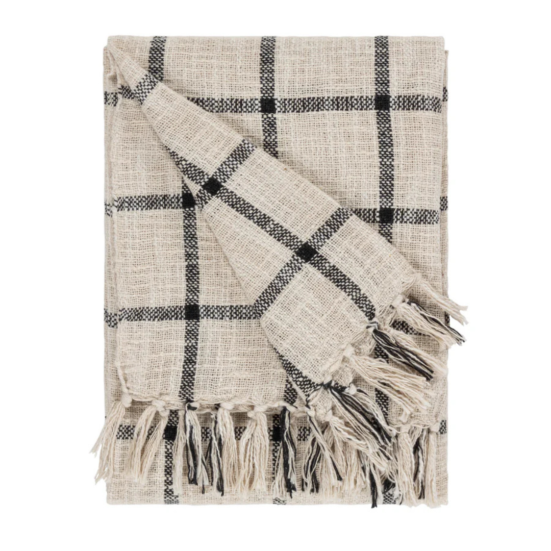 Beni Throw Natural/Black
