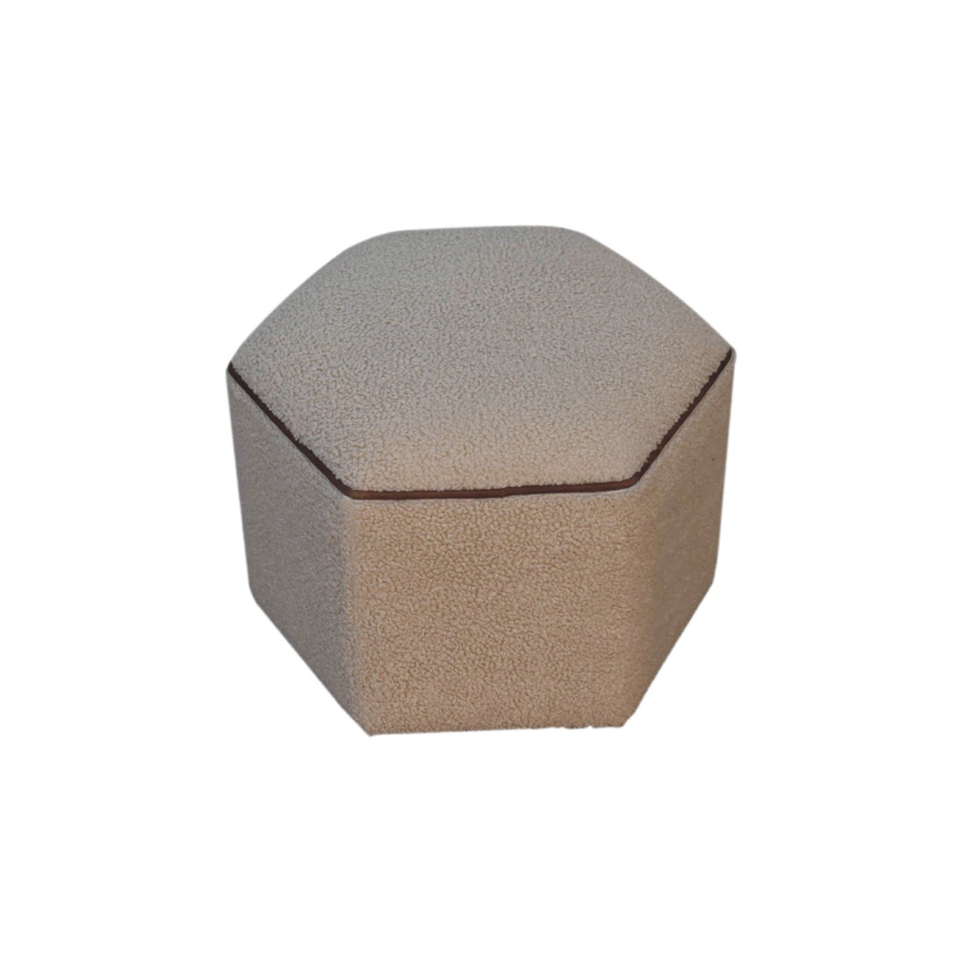 Serenity Hexagonal Footstool