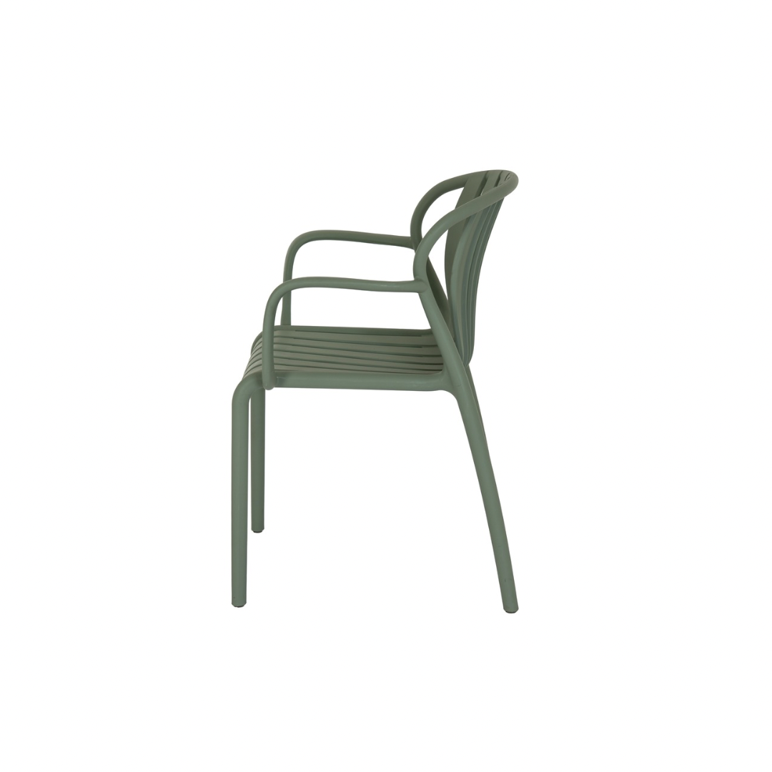 French Grey Outdoor Carver Chair