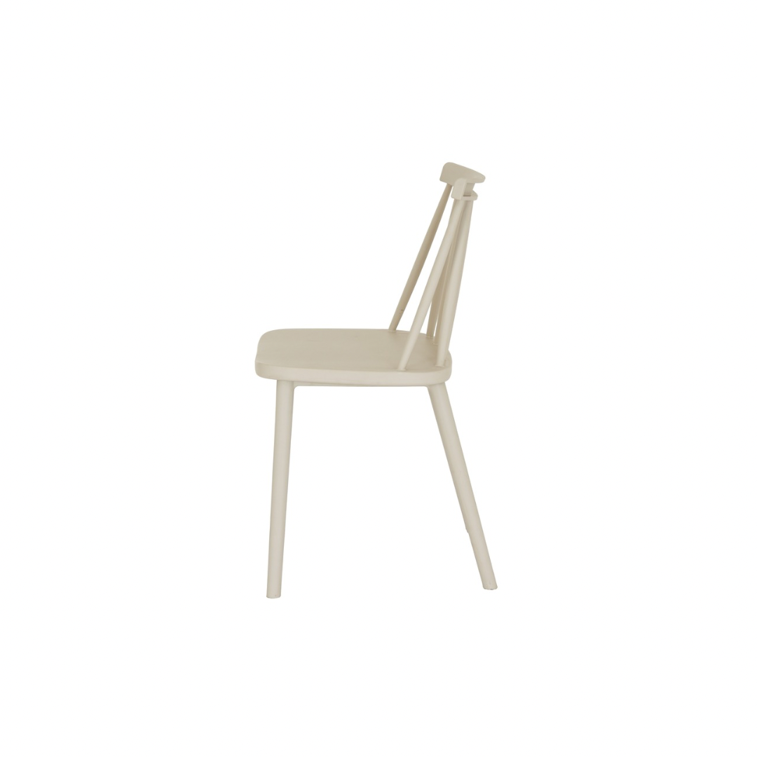Putty Grey Outdoor Chair
