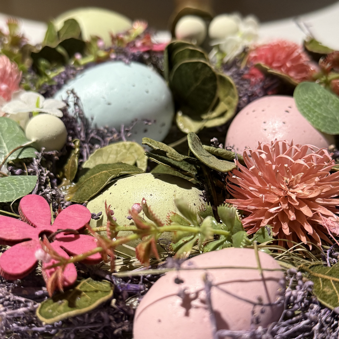 Pastel Easter Egg Wreath