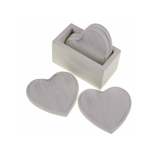Heart Coaster Set