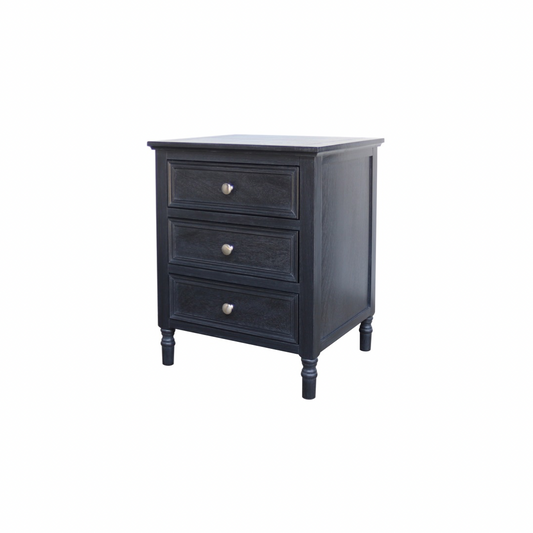 Contour 3 Drawer Bedside Table