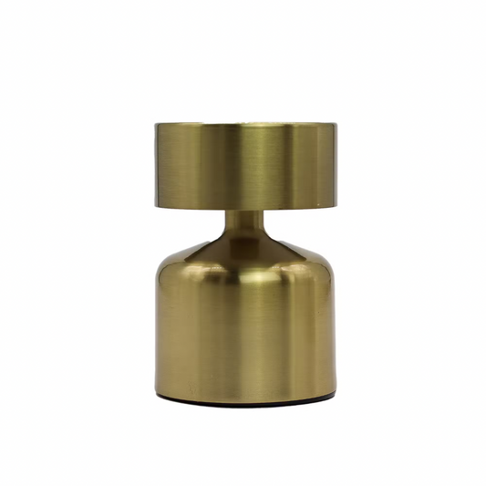 Bronze Flat Mushroom Dome Lamp