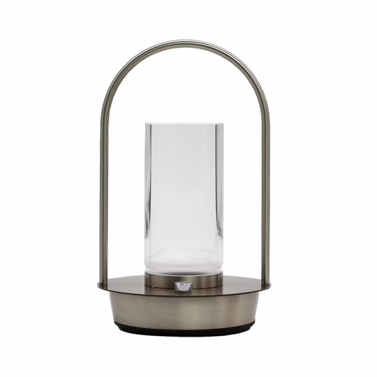 Silver Lantern Touch Lamp